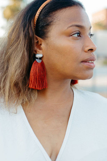 Nathalie Fringe Earrings